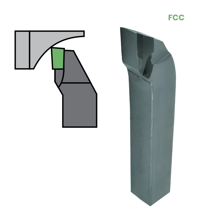 FERRAMENTA SOLDADA FCC - ■8x8 mm