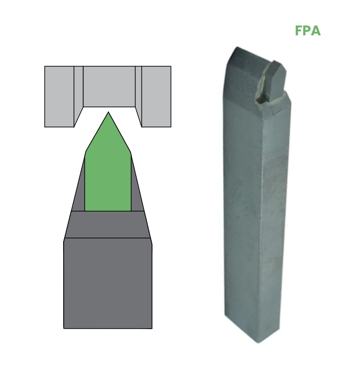 FERRAMENTA SOLDADA FPA - ■16x16 mm