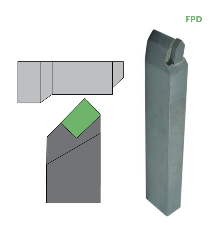FERRAMENTA SOLDADA FPD - ■32x32 mm