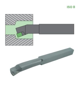FERRAMENTA SOLDADA ISO 9 - ■10x10 mm