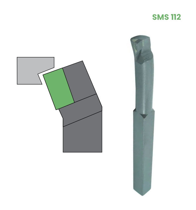 FERRAMENTA SOLDADA SMS 112 - ■20x20 mm