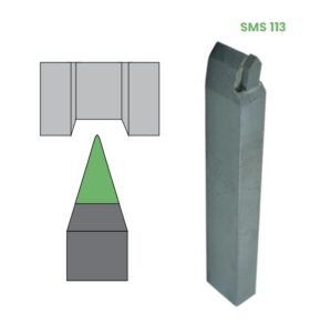 FERRAMENTA SOLDADA SMS 113 - ■25x25 mm