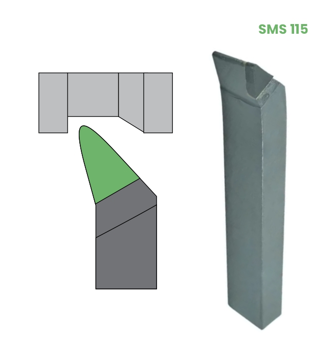 FERRAMENTA SOLDADA SMS 115 - ■32x32 mm