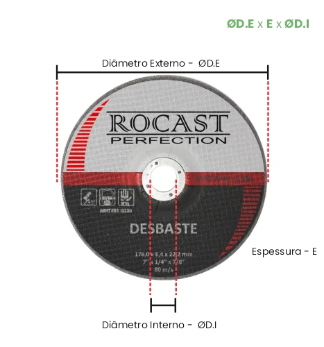 Disco de desbaste