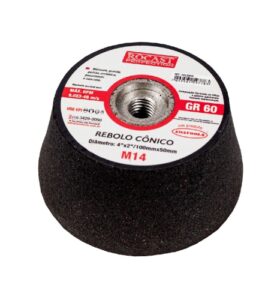 rebolo de copo conico