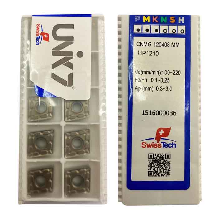 INSERTO CNMG 120408 MM UP1210 - UNIK7 - Imagem 2