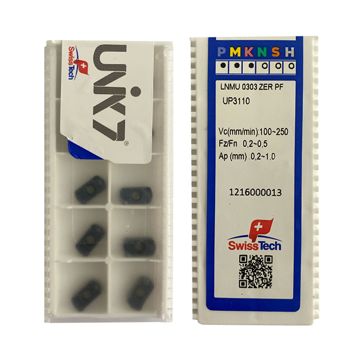 INSERTO LNMU 0303ZER PF UP3110 - UNIK7 - Imagem 2
